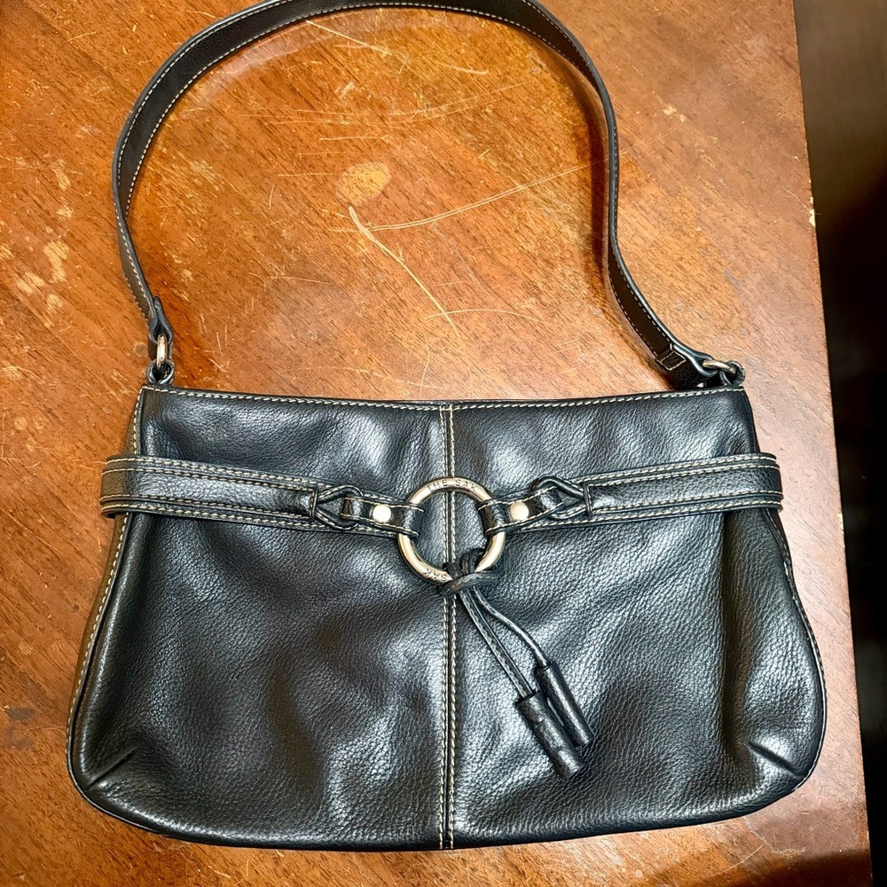 The Sak Black Leather Shoulder bag